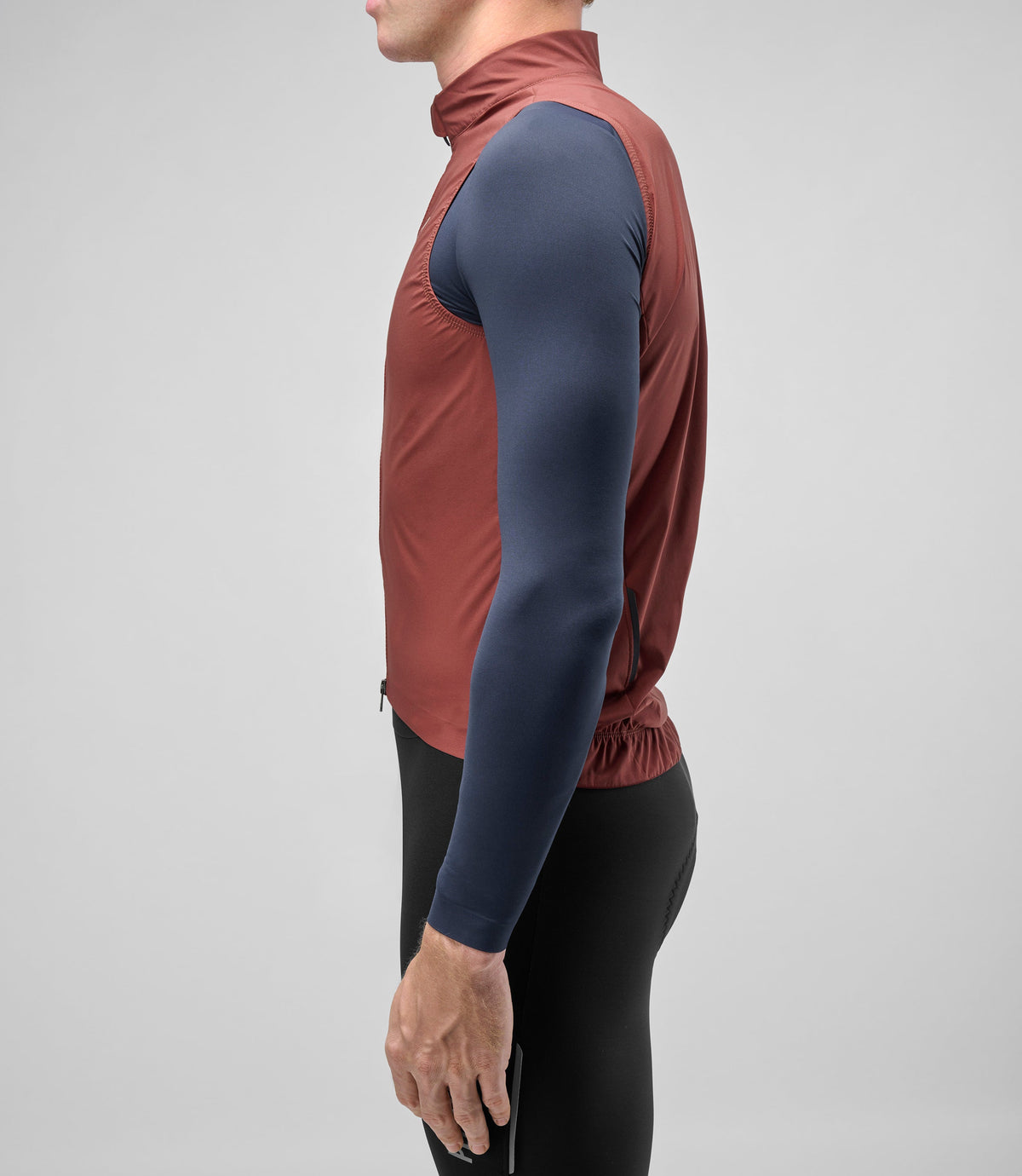 PEDALED ELEMENT WATERPROOF VEST - BORDEAUX