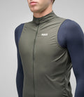 PEDALED ELEMENT WATERPROOF VEST - CHARCOAL GRAY