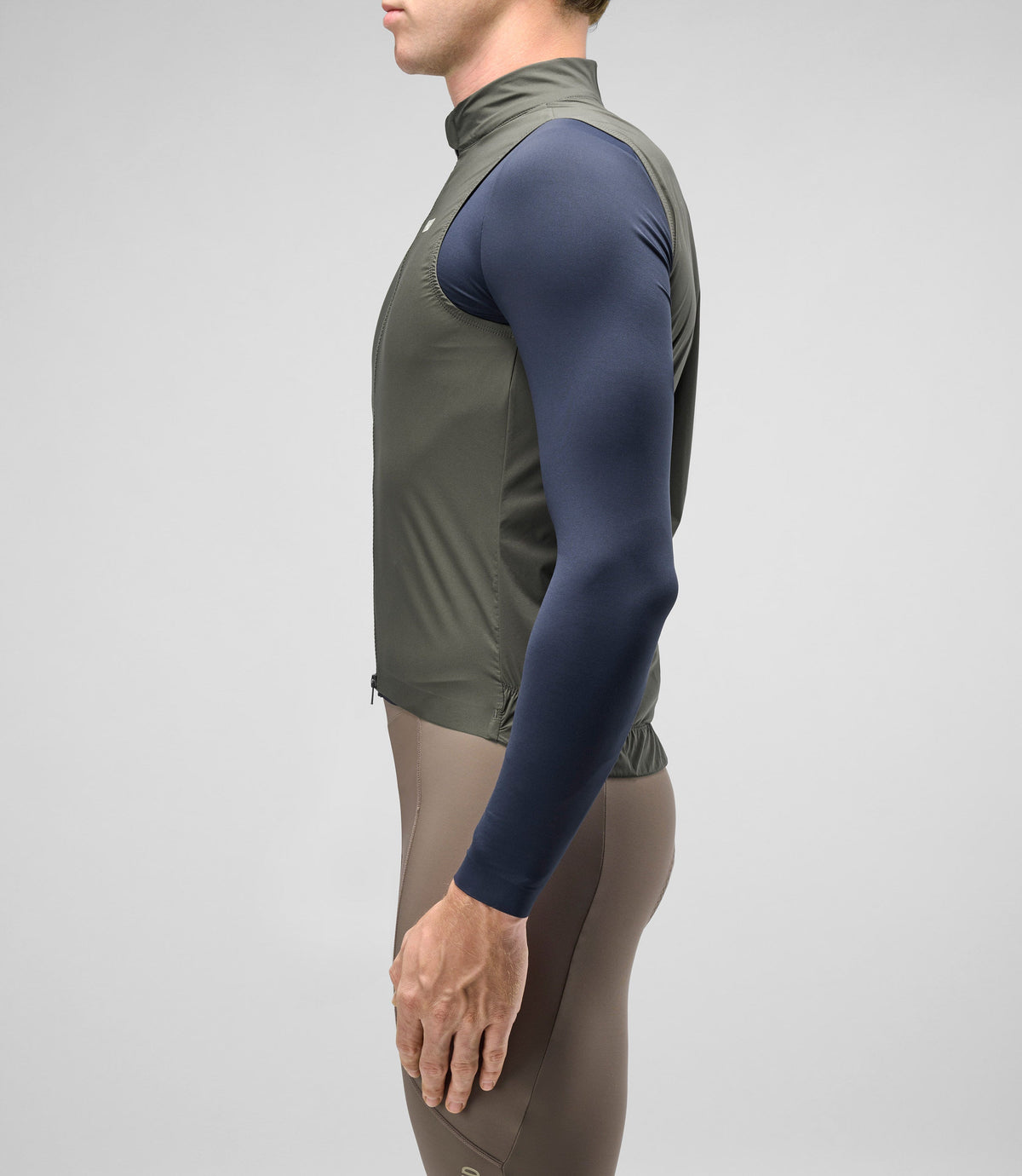 PEDALED ELEMENT WATERPROOF VEST - CHARCOAL GRAY