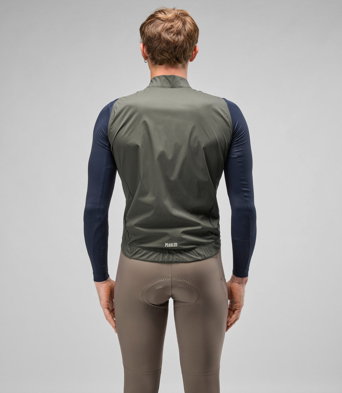 PEDALED ELEMENT WATERPROOF VEST - CHARCOAL GRAY
