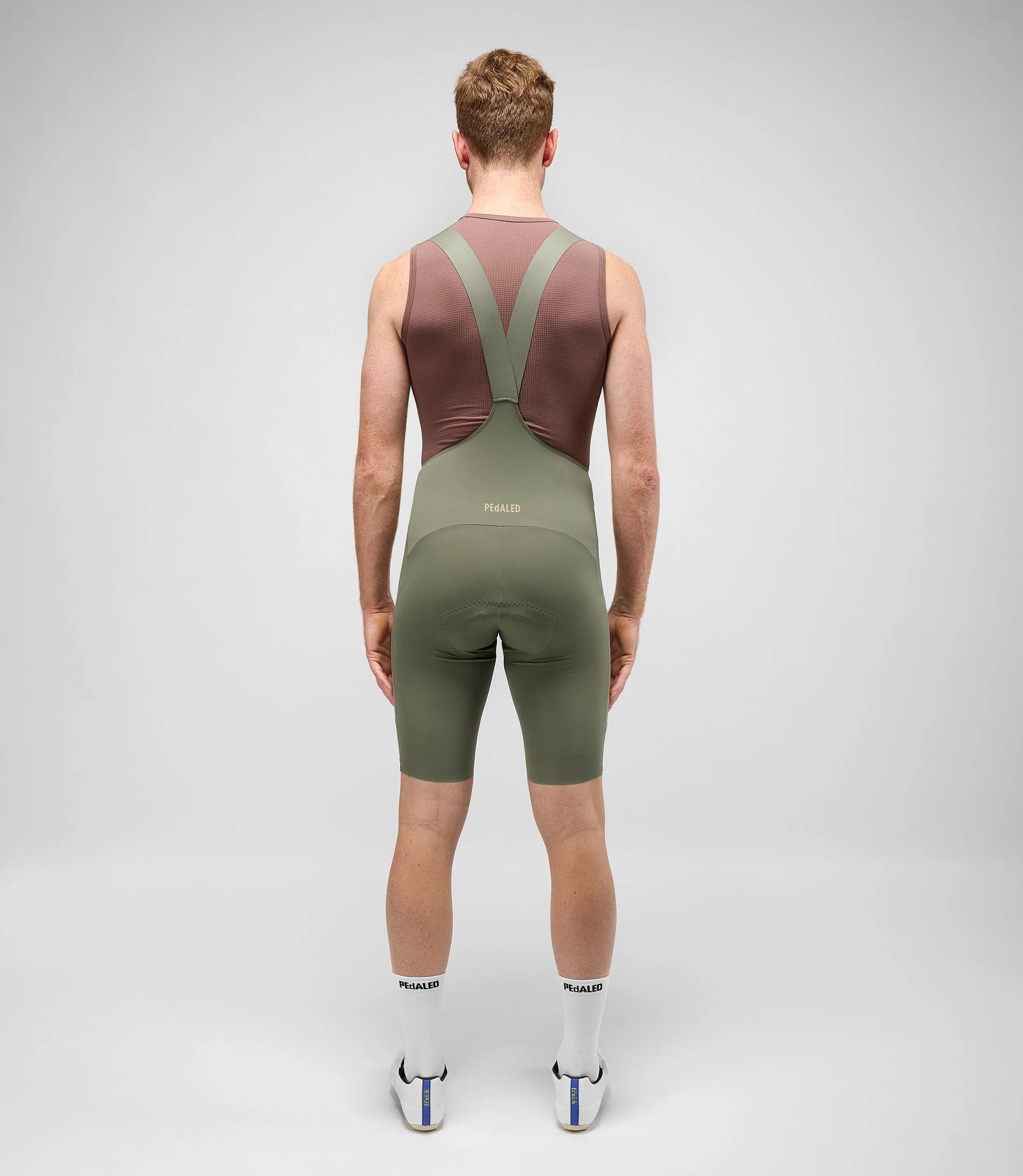 PEDALED Element Lightweight Bib Shorts - Green