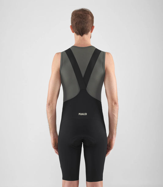 PEDALED Element Lightweight Cycling Bib Shorts - Black