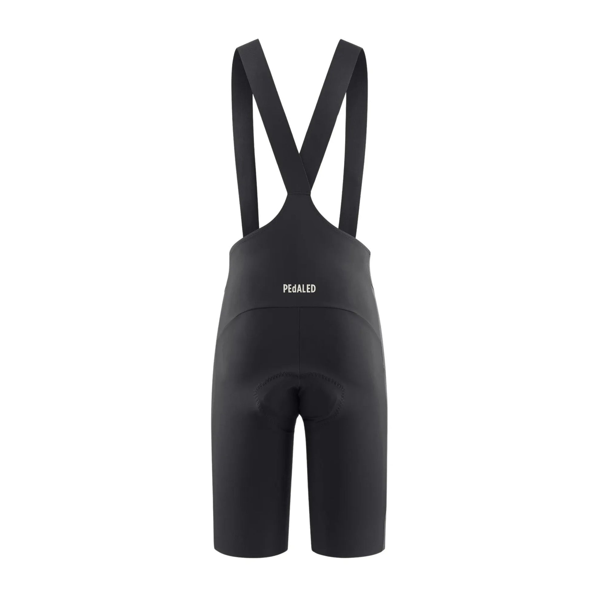 PEDALED Element Lightweight Cycling Bib Shorts - Black