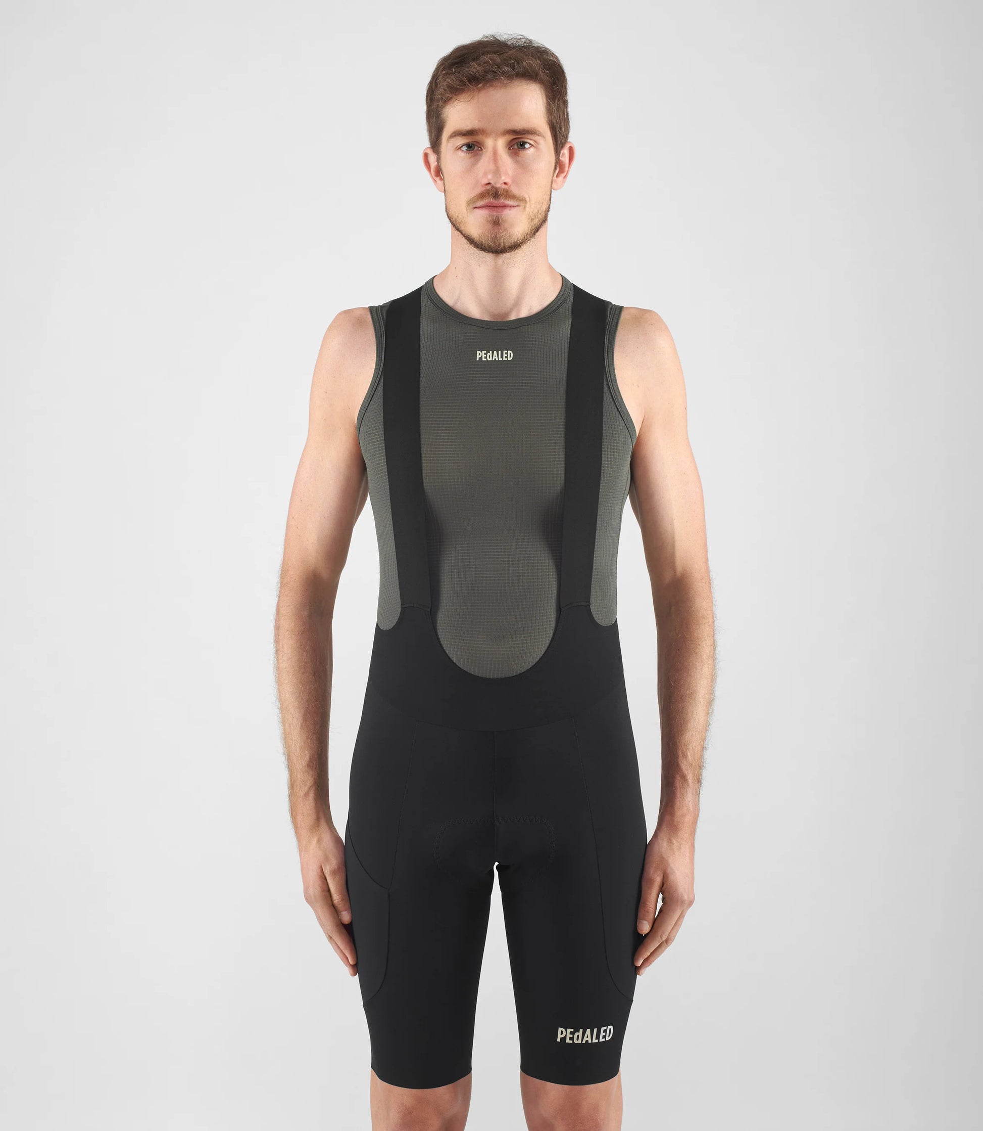 PEDALED Element Lightweight Cycling Bib Shorts - Black