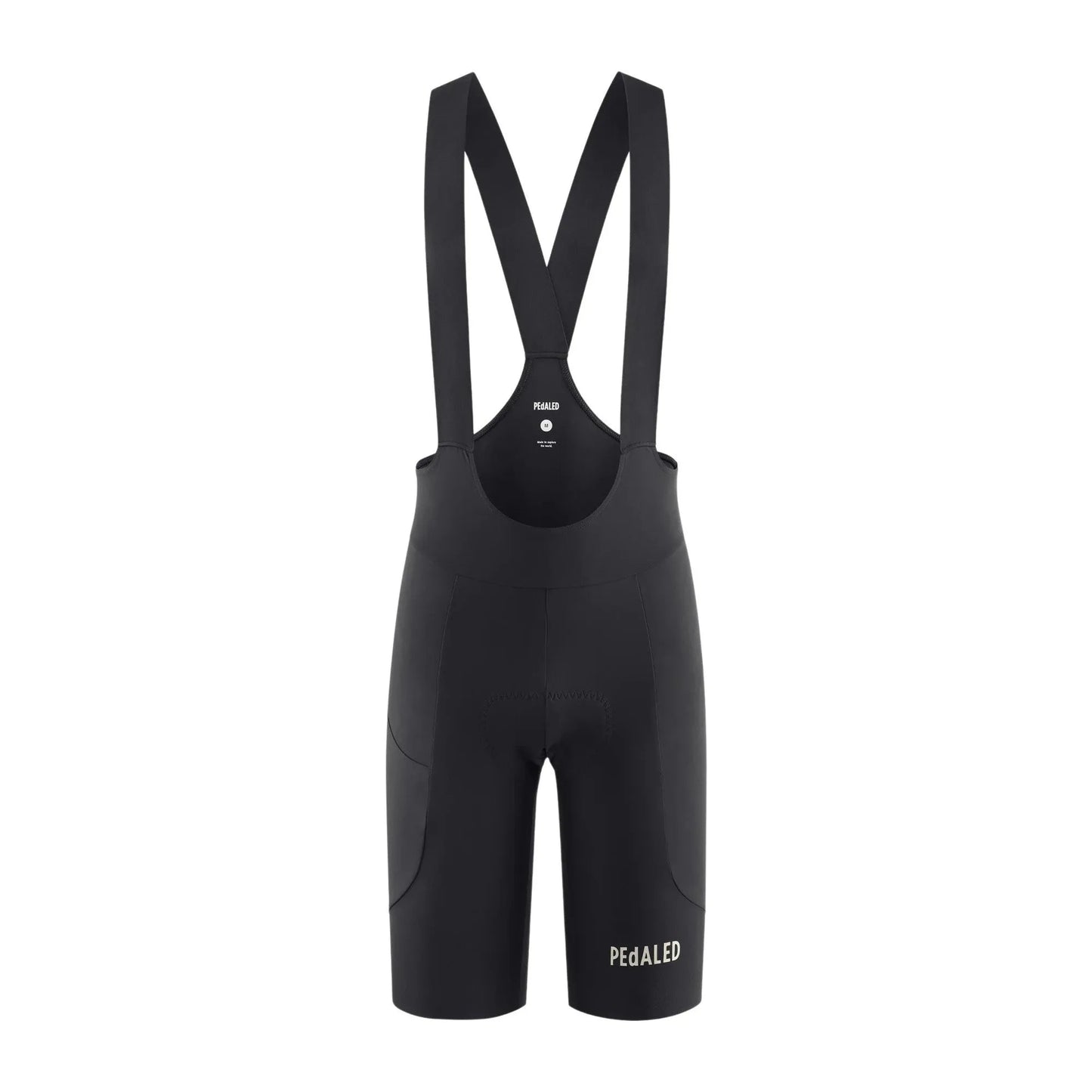 PEDALED Element Lightweight Cycling Bib Shorts - Black