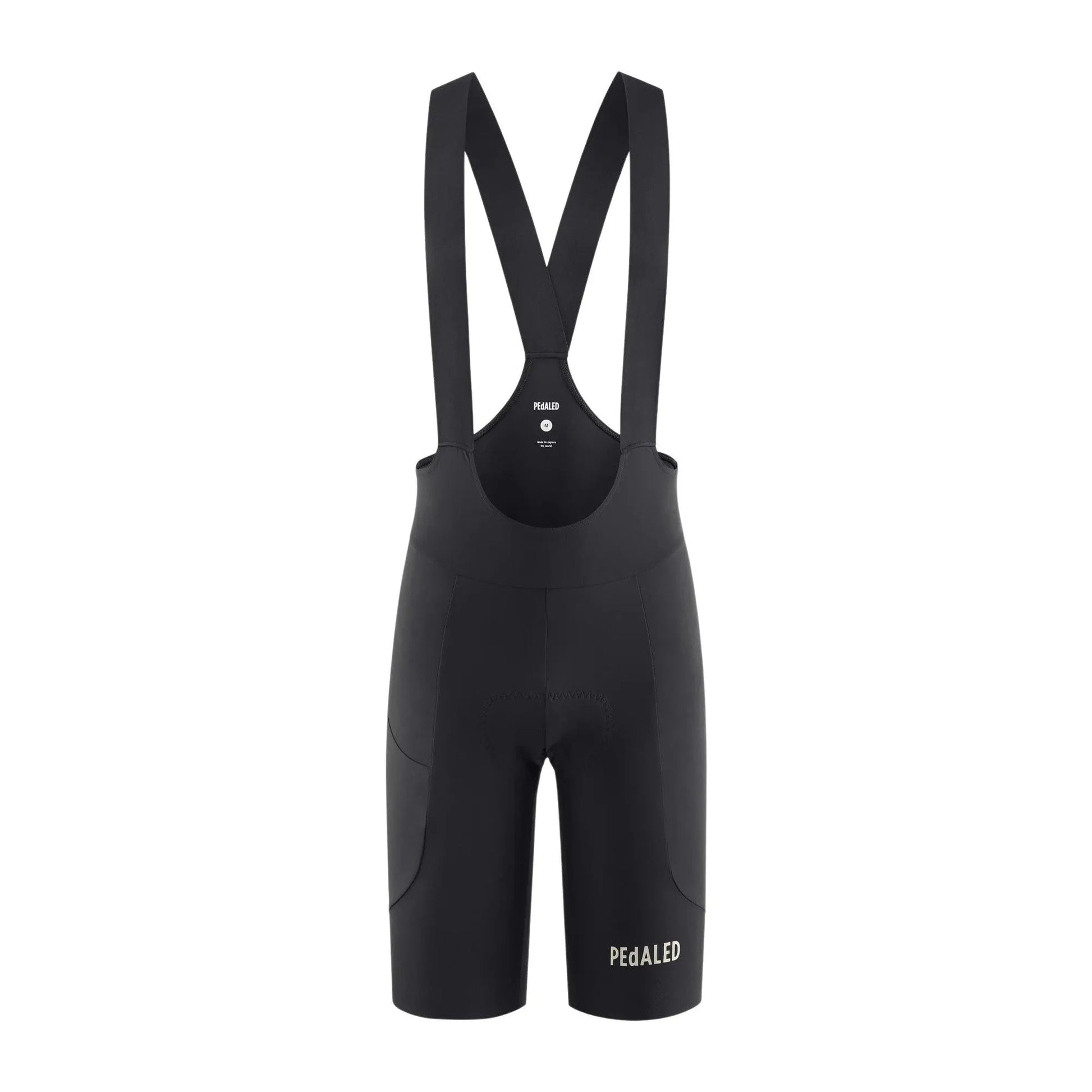 PEDALED Element Lightweight Cycling Bib Shorts - Black