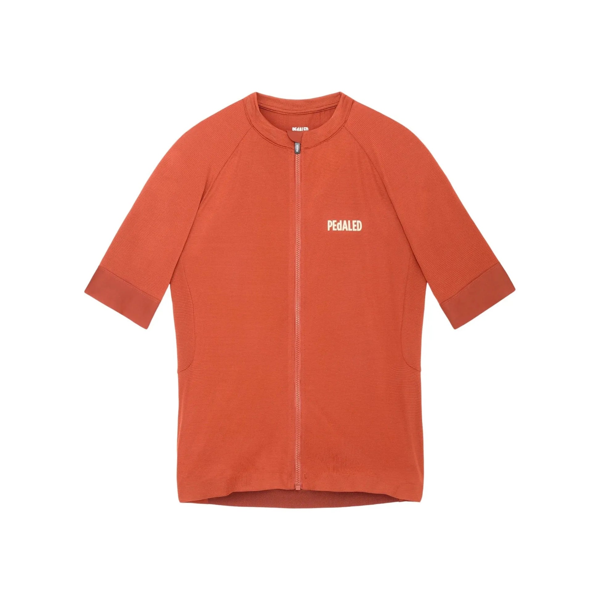 PEDALED Element Lightweight Women Cycling Jersey - Brick Red
