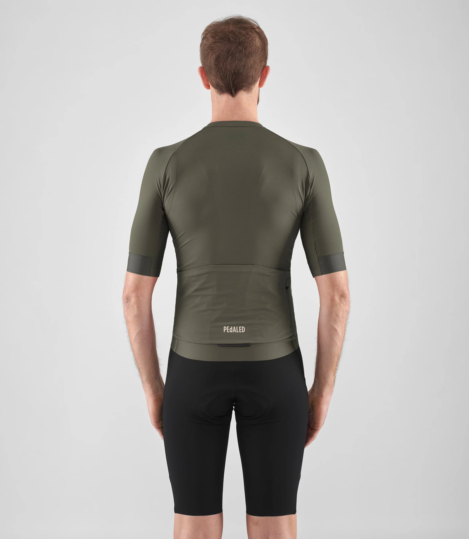 PEDALED Element Lightweight Cycling Jersey - Dark Grey