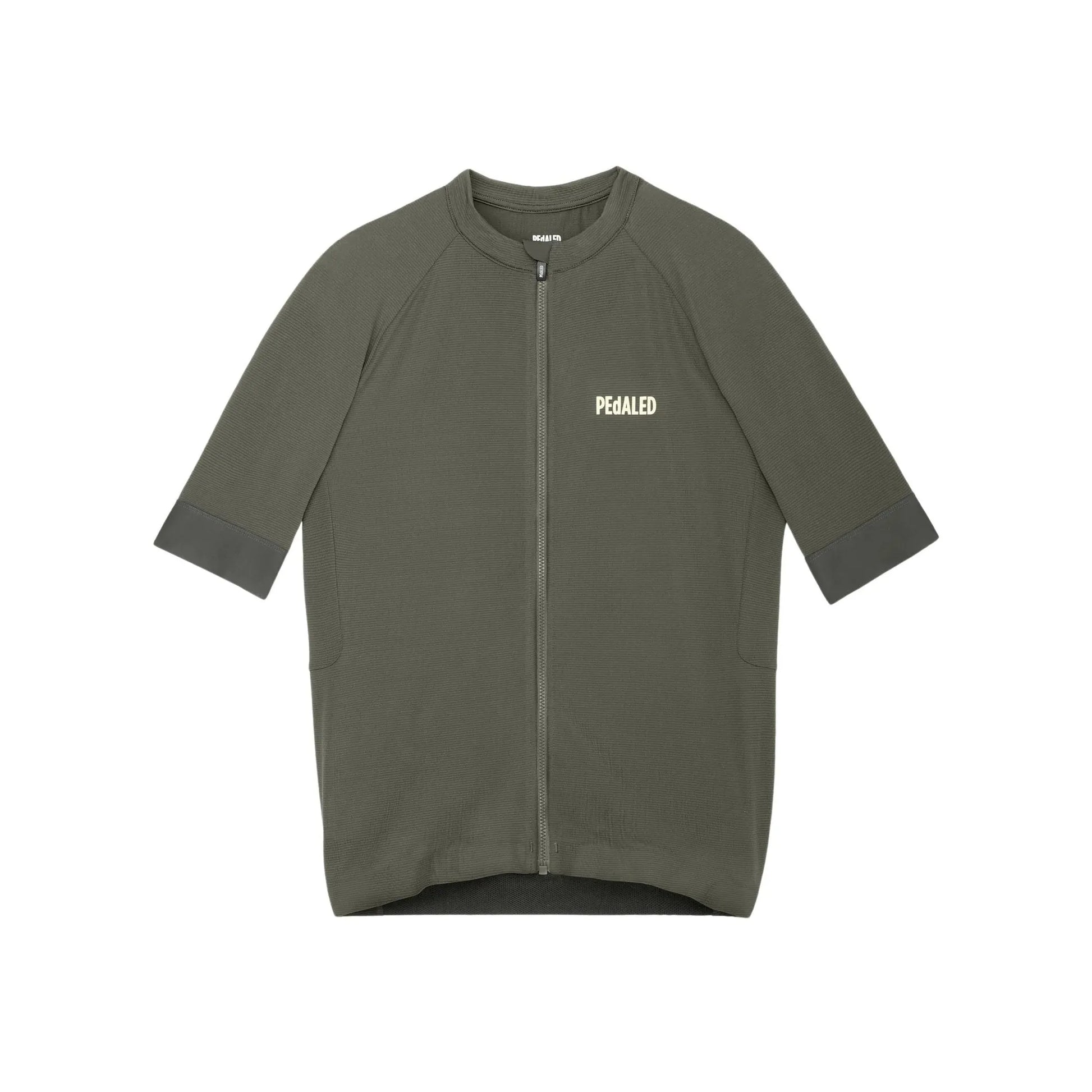 PEDALED Element Lightweight Cycling Jersey - Dark Grey