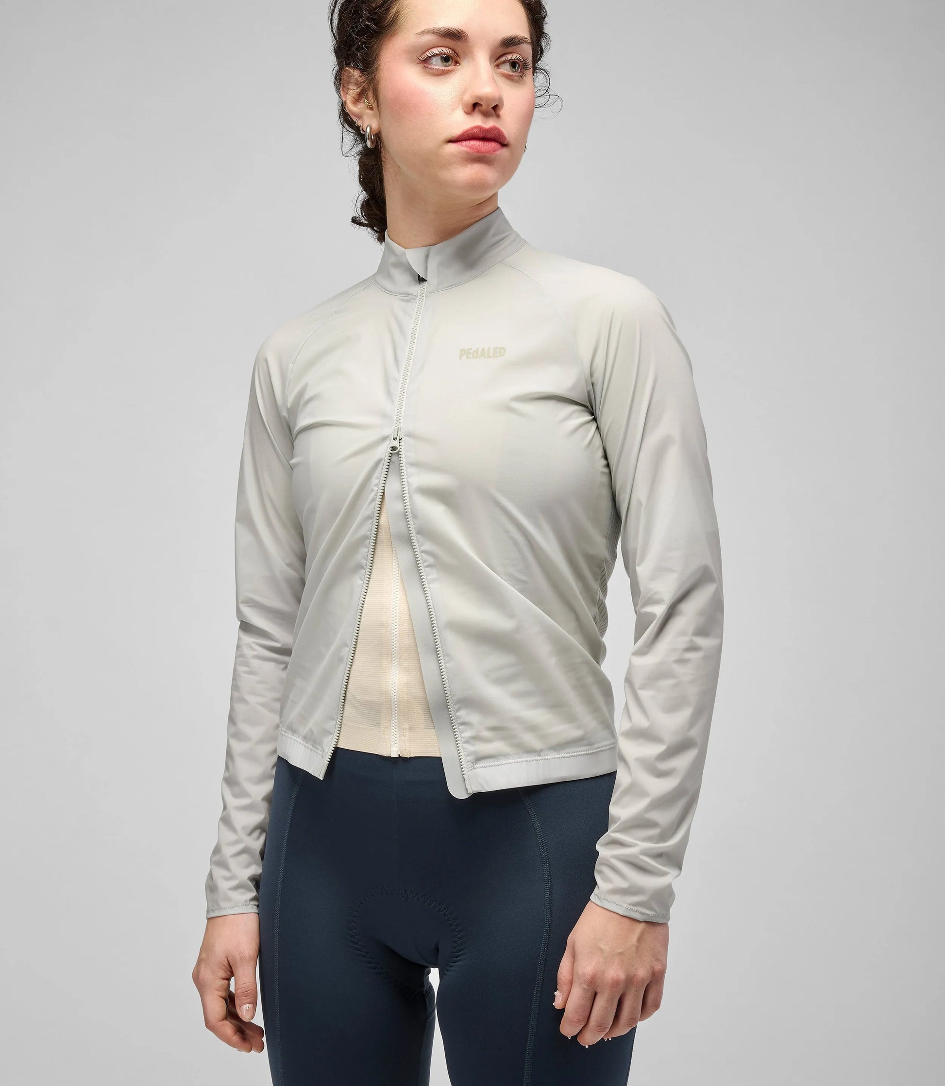 PEDALED Element Lightweight Windproof Women Jacket - Grey