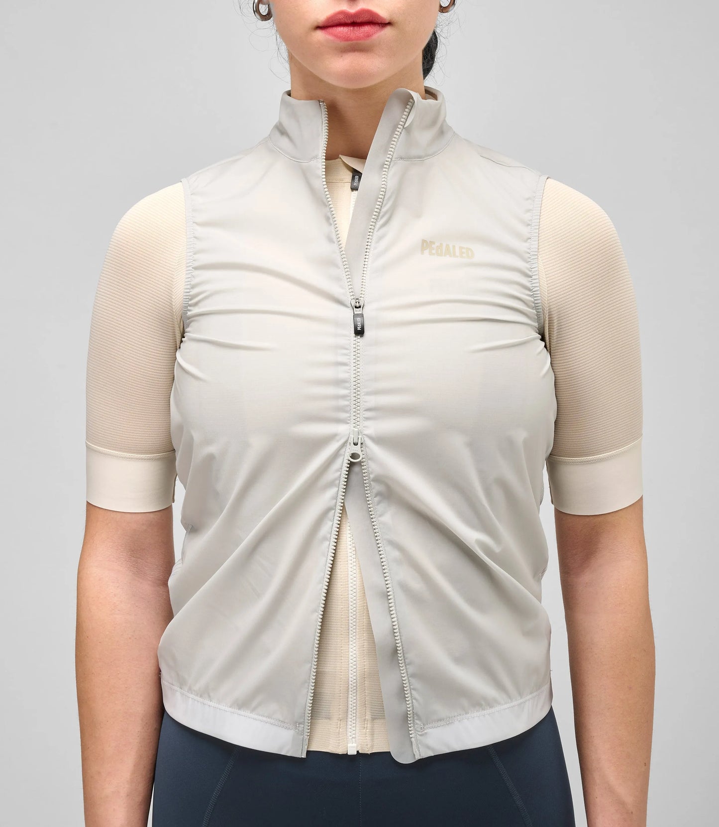 PEDALED Element Lightweight Windproof Women Vest - Grey