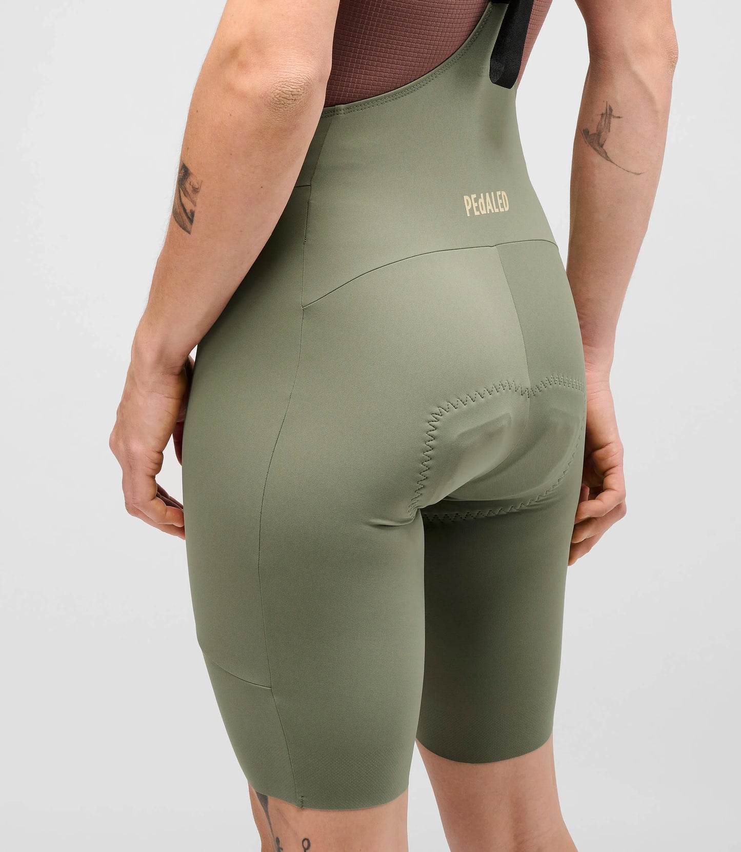 PEDALED Element Lightweight Women Bib Shorts - Green