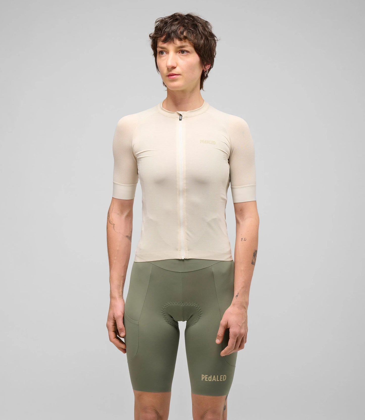 PEDALED Element Lightweight Women Jersey - Off White