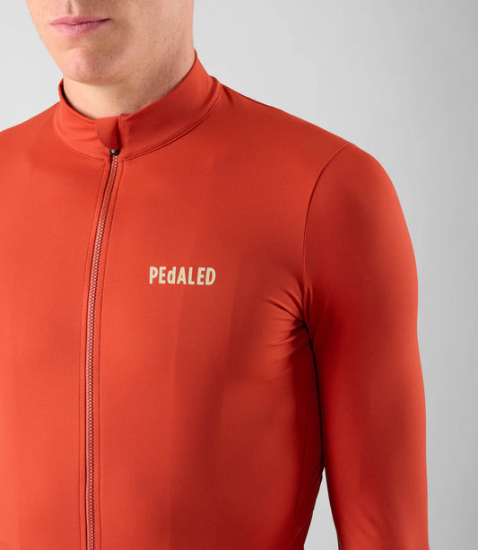 PEDALED Element Long Sleeve Jersey - Red
