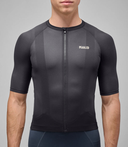 PEDALED Element Mesh Jersey - Black