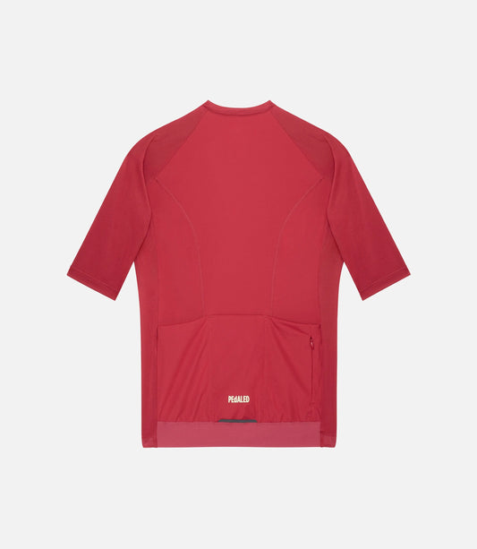 PEDALED Element Mesh Jersey - Red