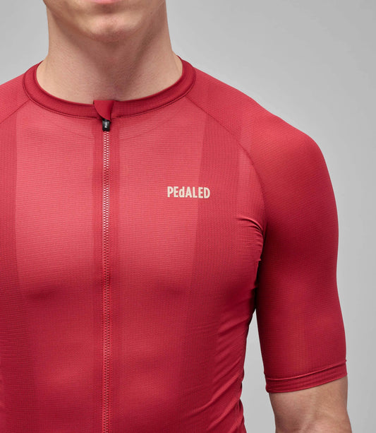 PEDALED Element Mesh Jersey - Red