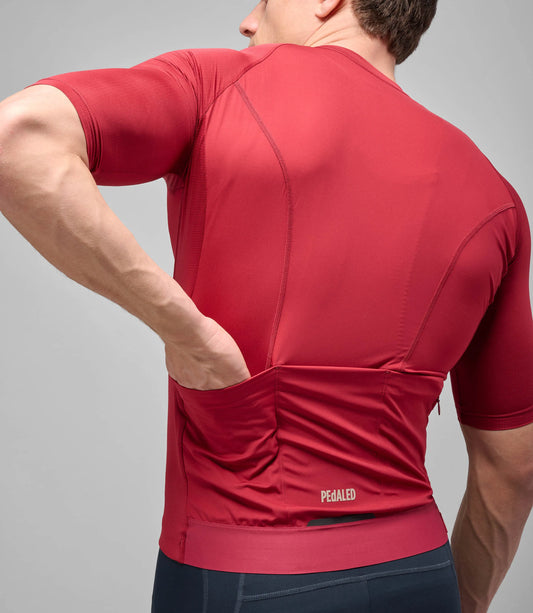 PEDALED Element Mesh Jersey - Red