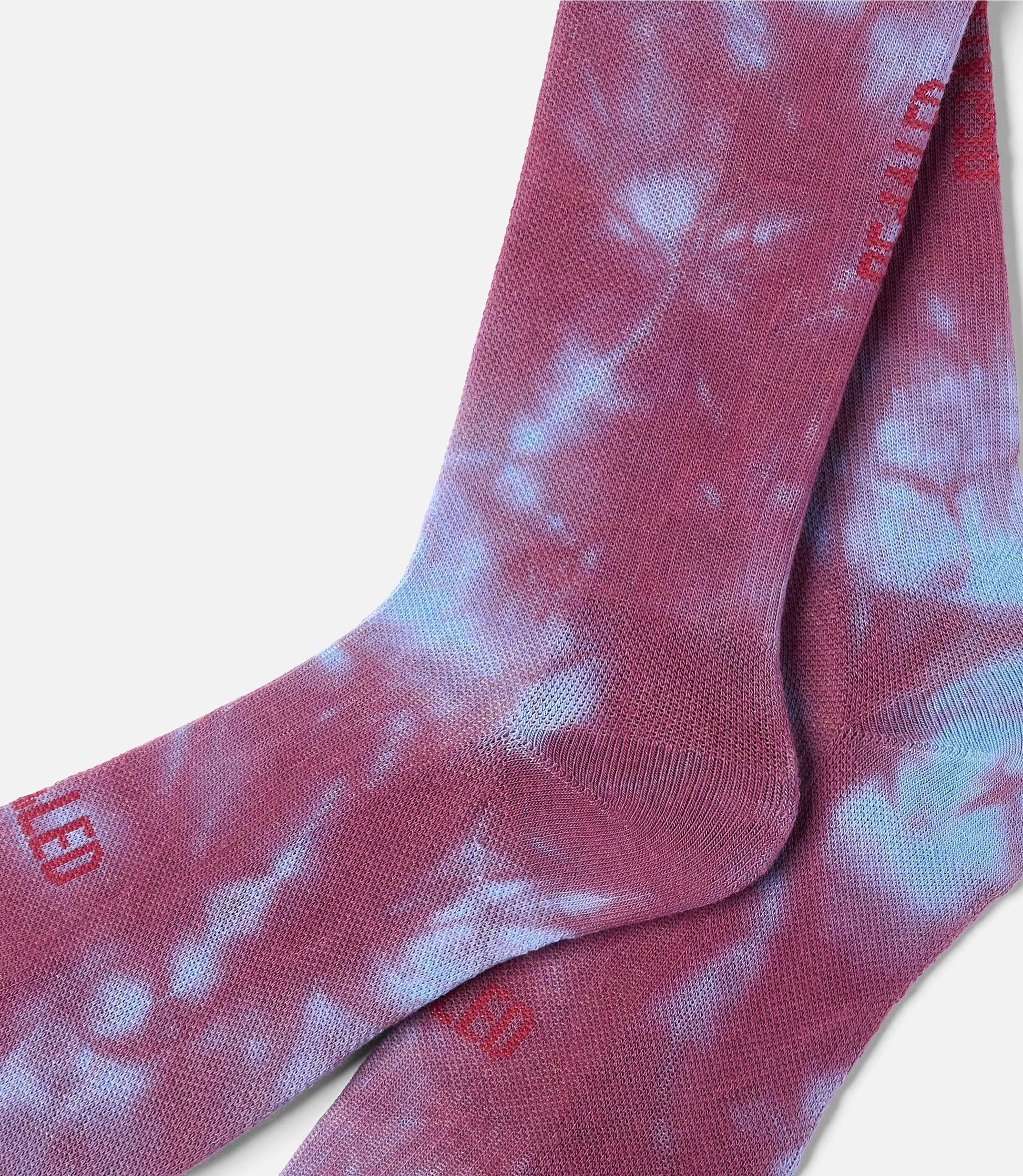 PEDALED Element Tie Dye Socks - Blue