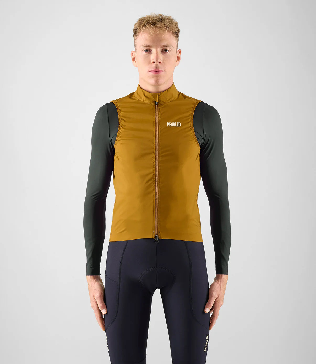 PEDALED Element Waterproof Vest - Mustard