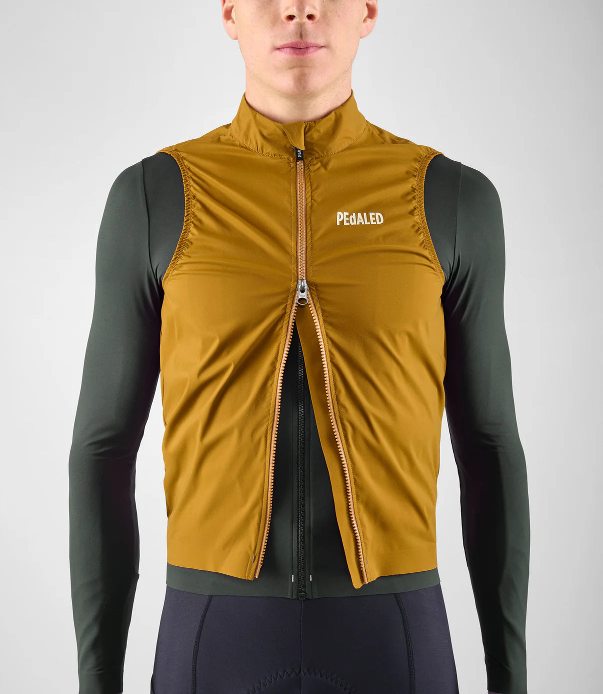 PEDALED Element Waterproof Vest - Mustard