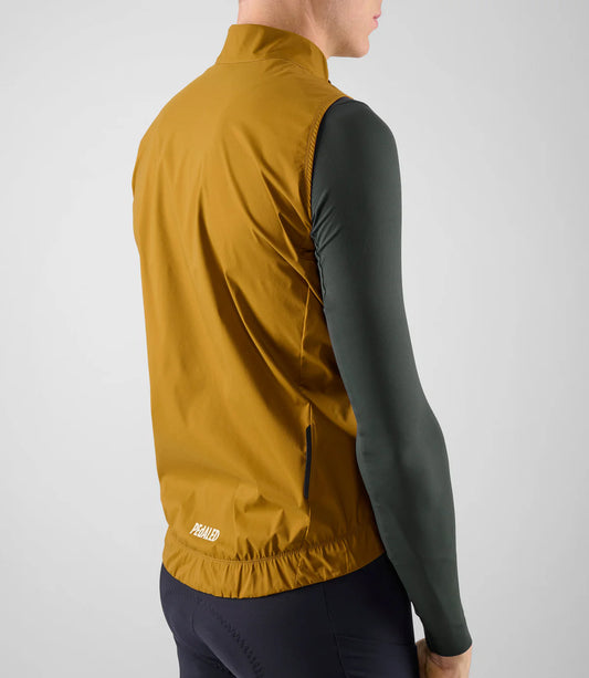 PEDALED Element Waterproof Vest - Mustard