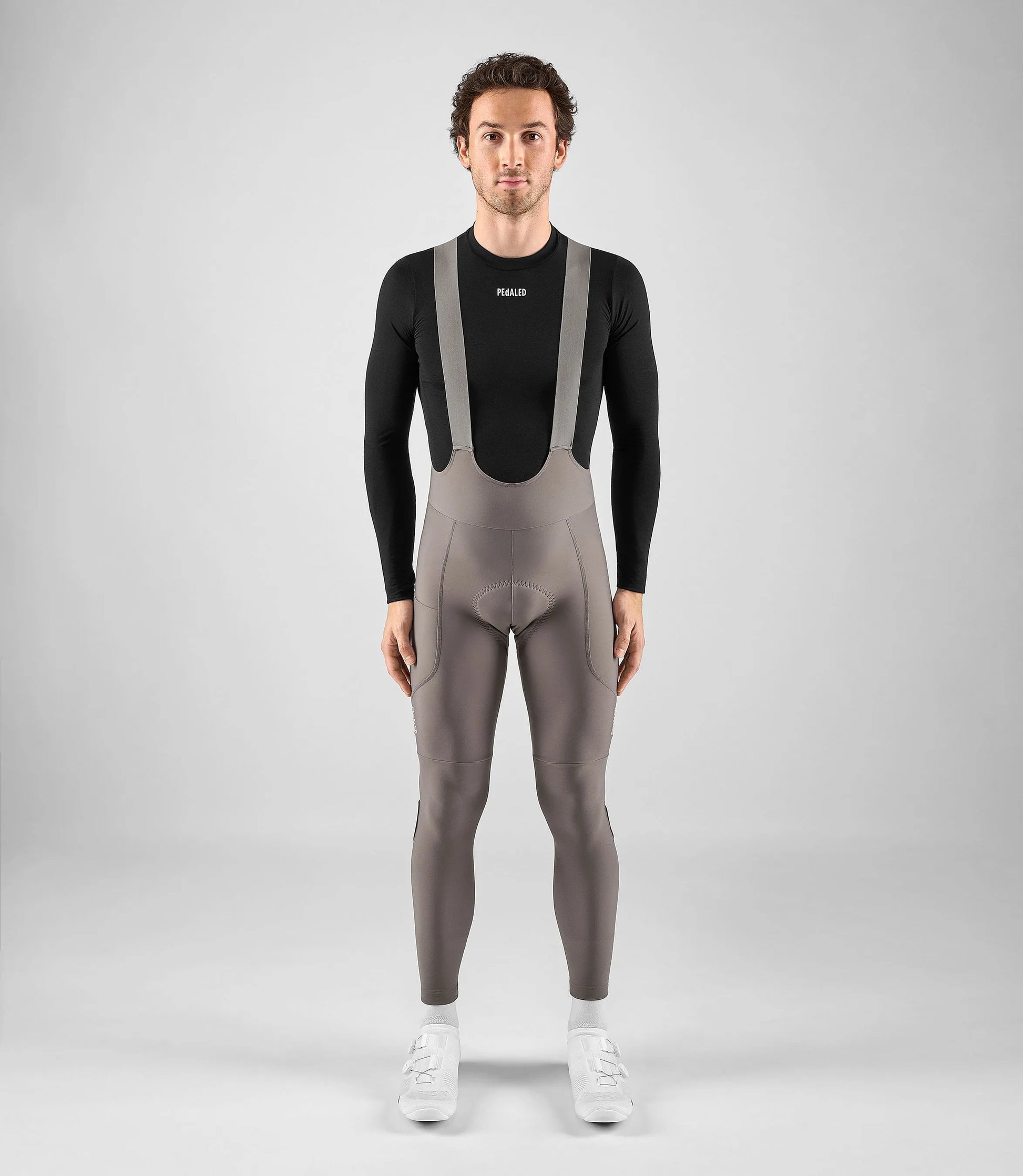 PEDALED Element Women Bib Tight - Light Grey