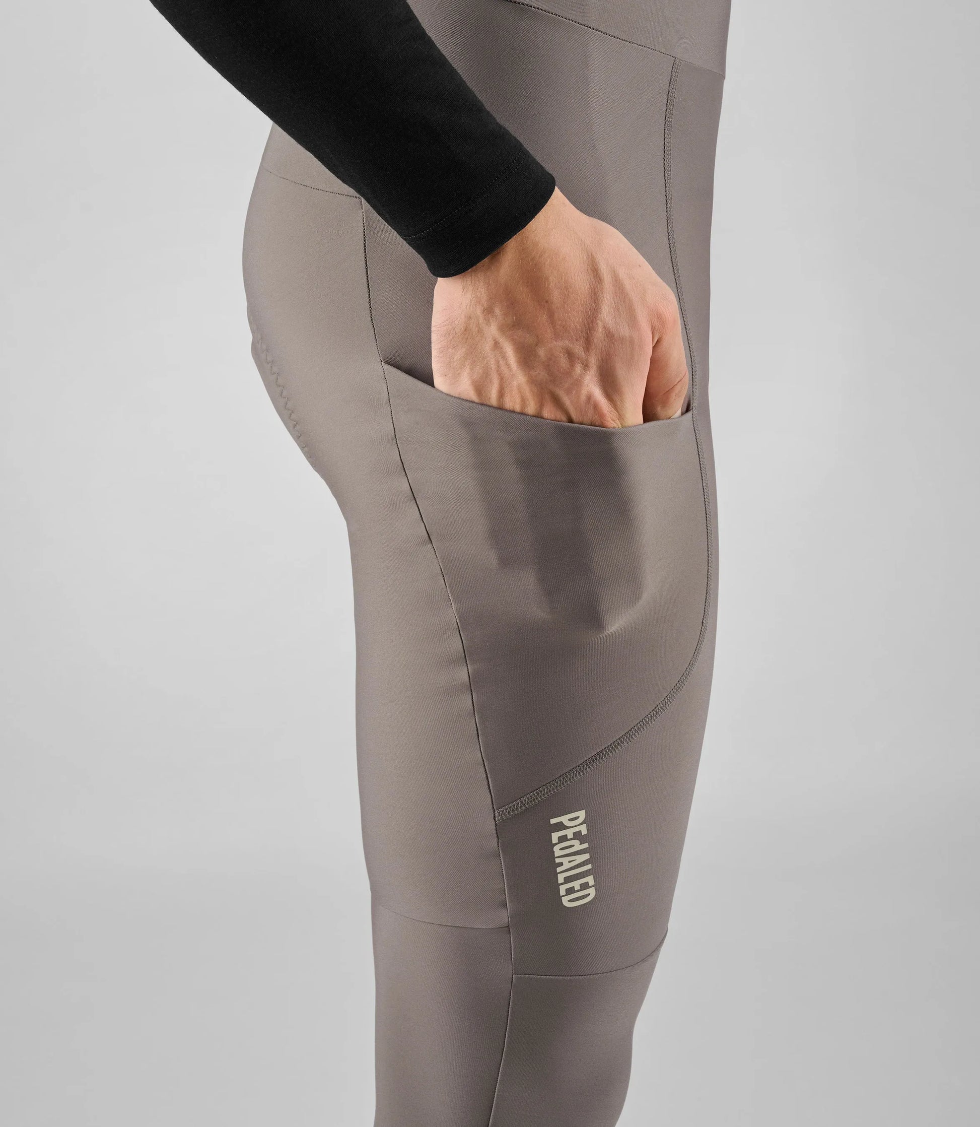 PEDALED Element Women Bib Tight - Light Grey