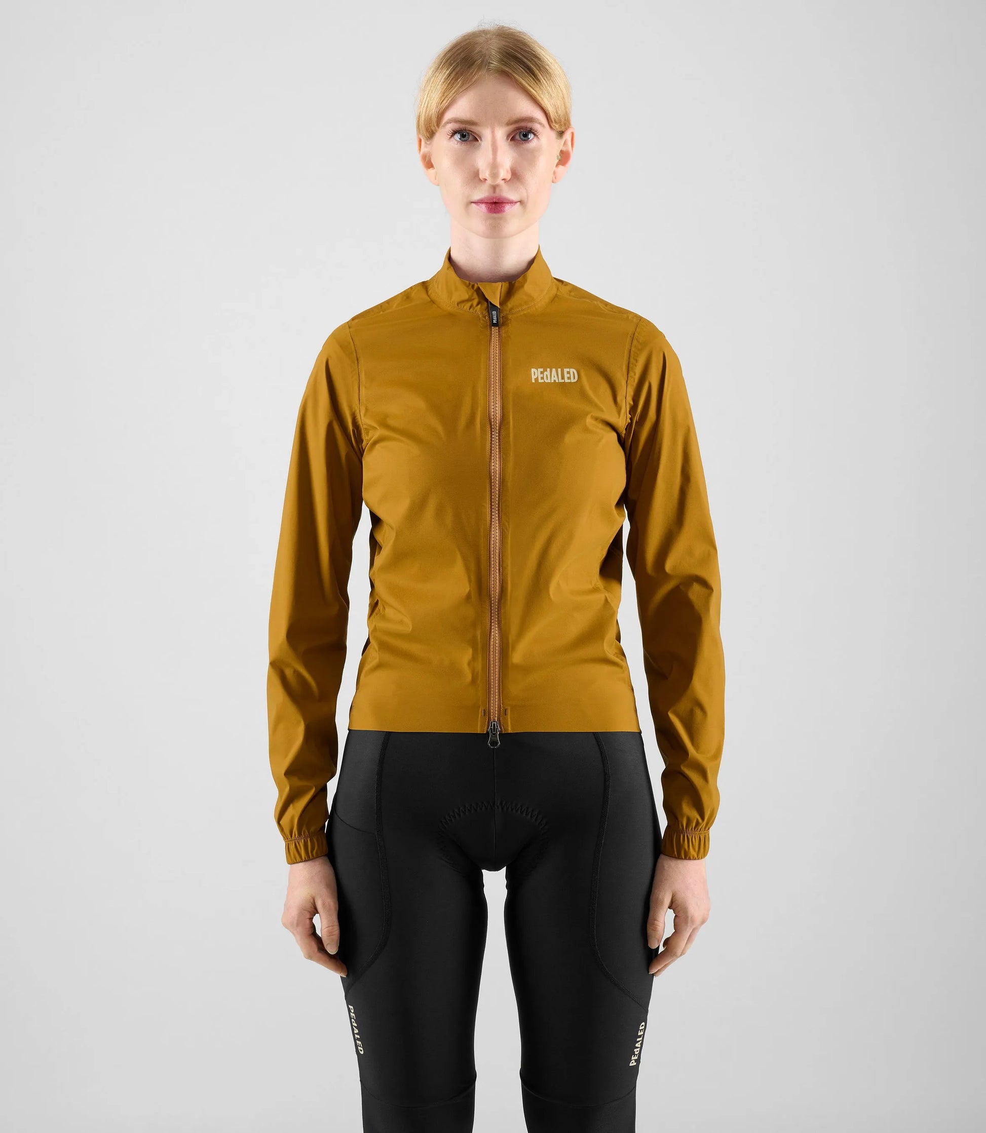 PEDALED Element Women Waterproof Jacket - Mustard