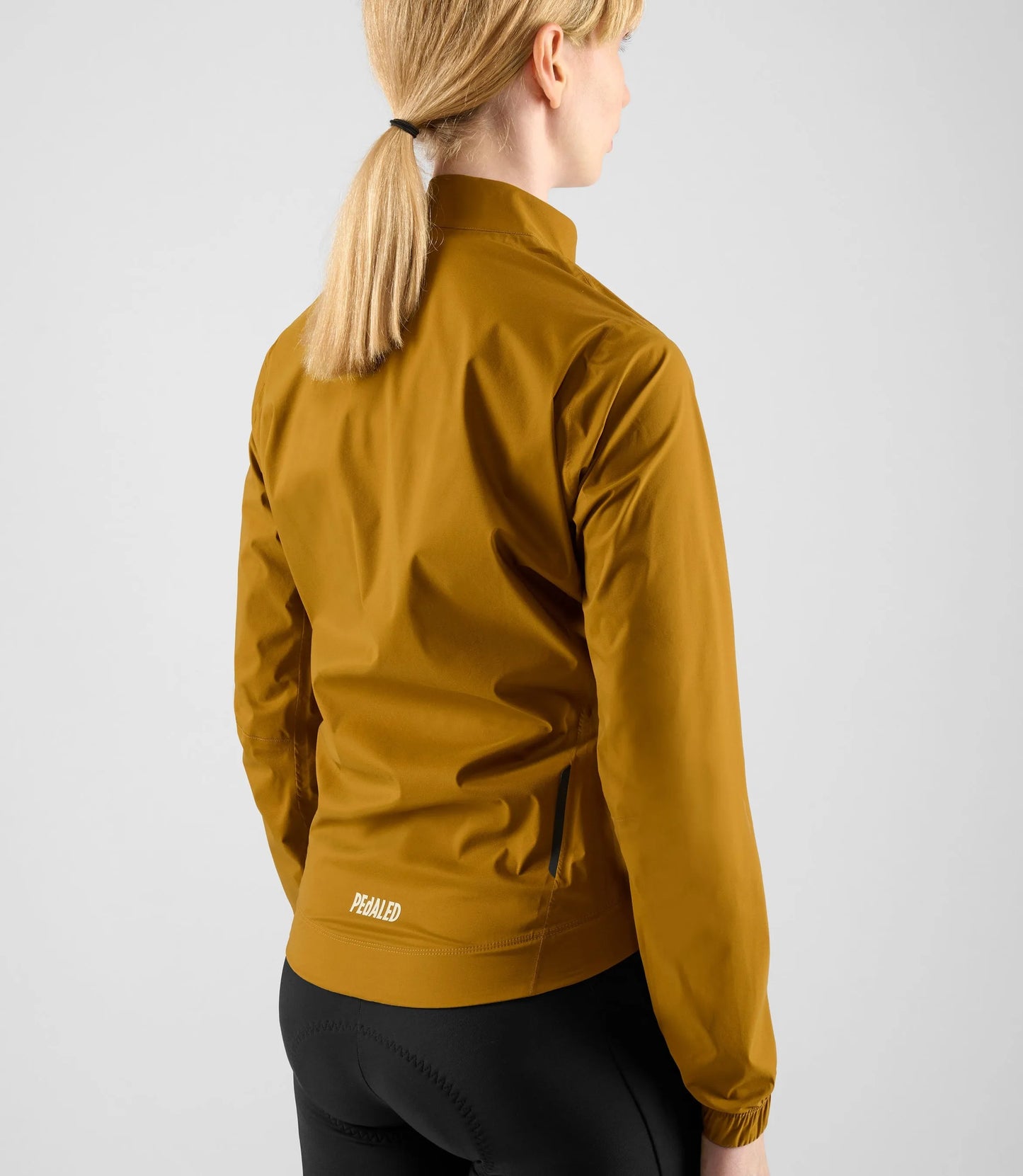 PEDALED Element Women Waterproof Jacket - Mustard