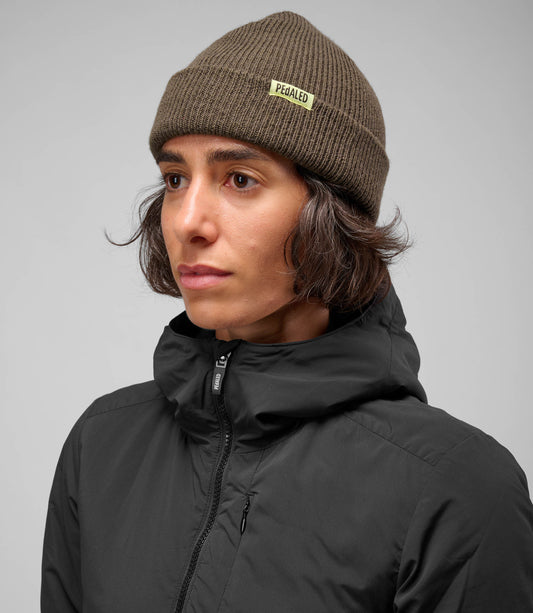 PEDALED LIFEWEAR BEANIE - TURKISH COFFEE
