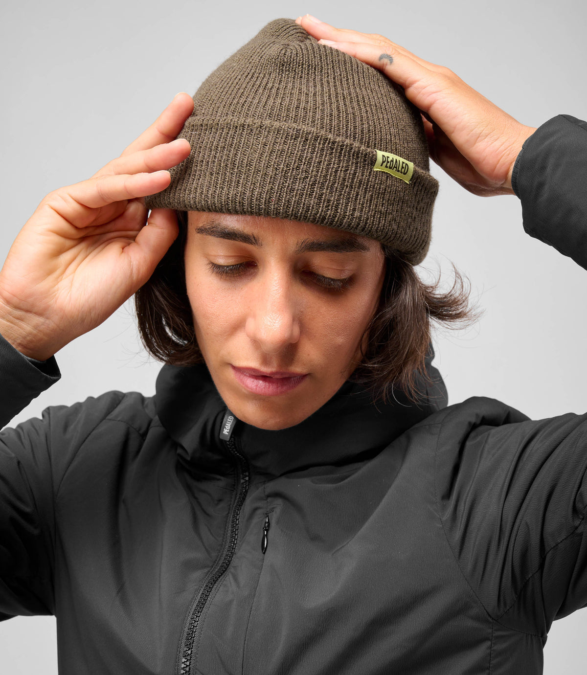 PEDALED LIFEWEAR BEANIE - TURKISH COFFEE