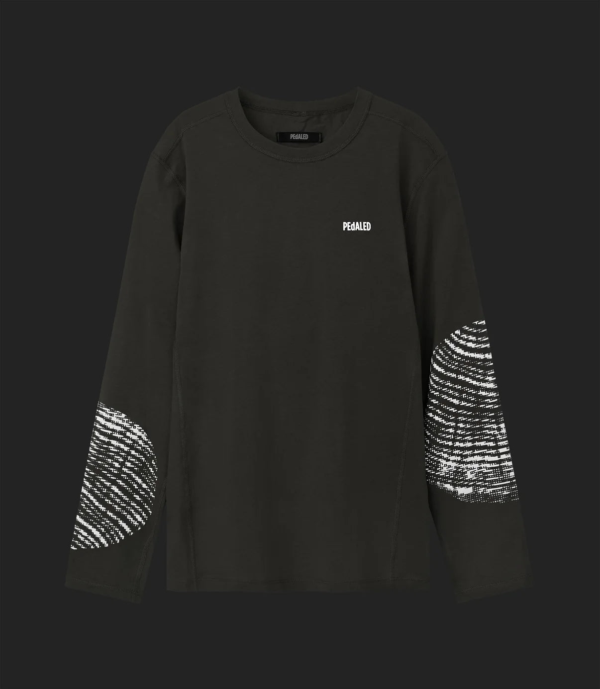 PEDALED Lifewear Double Face Long Sleeve Tee - Military Green