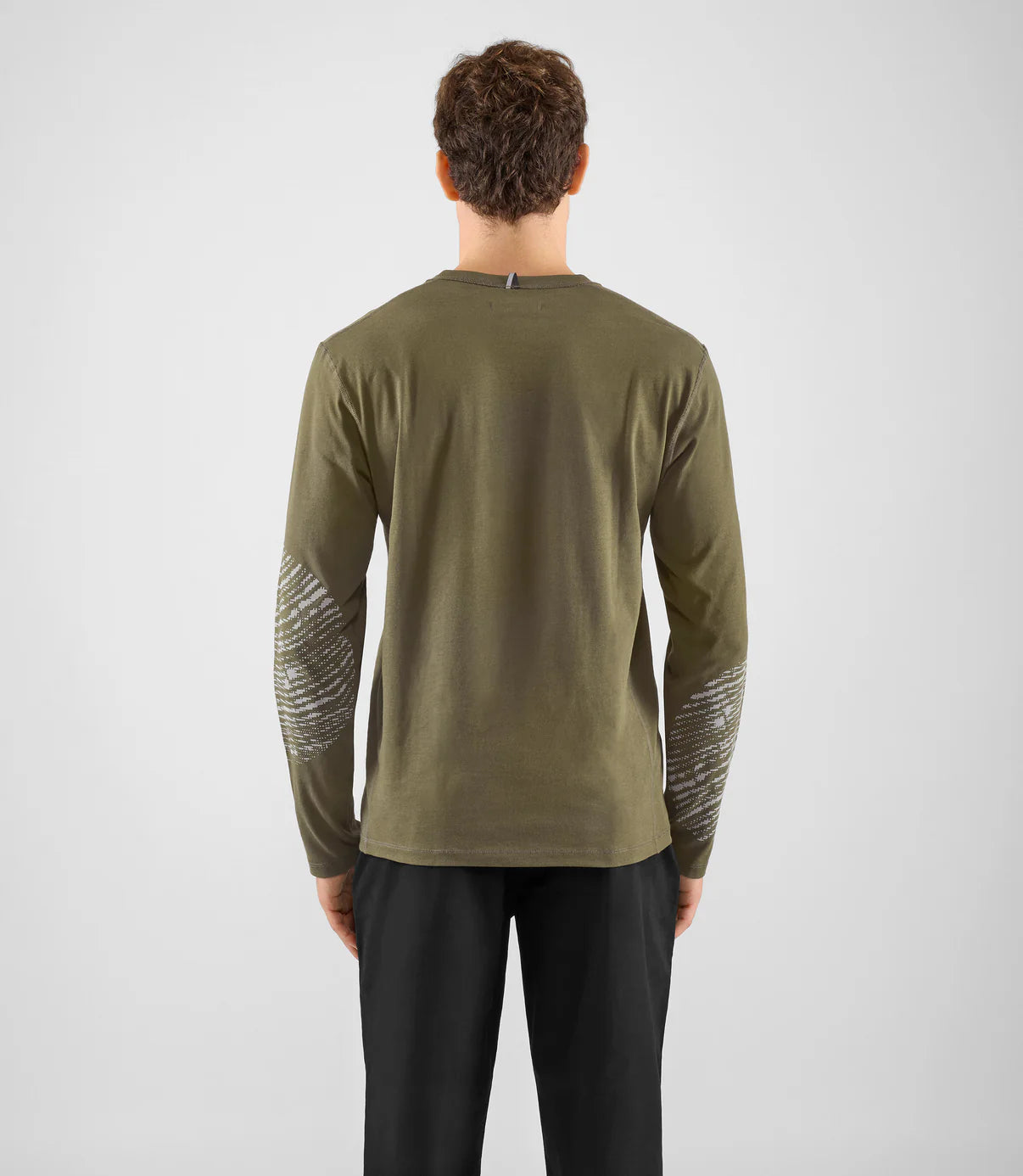PEDALED Lifewear Double Face Long Sleeve Tee - Military Green