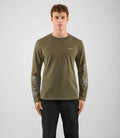 PEDALED Lifewear Double Face Long Sleeve Tee - Military Green