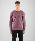 PEDALED Lifewear Double Face Long Sleeve Tee - Raisin Purple