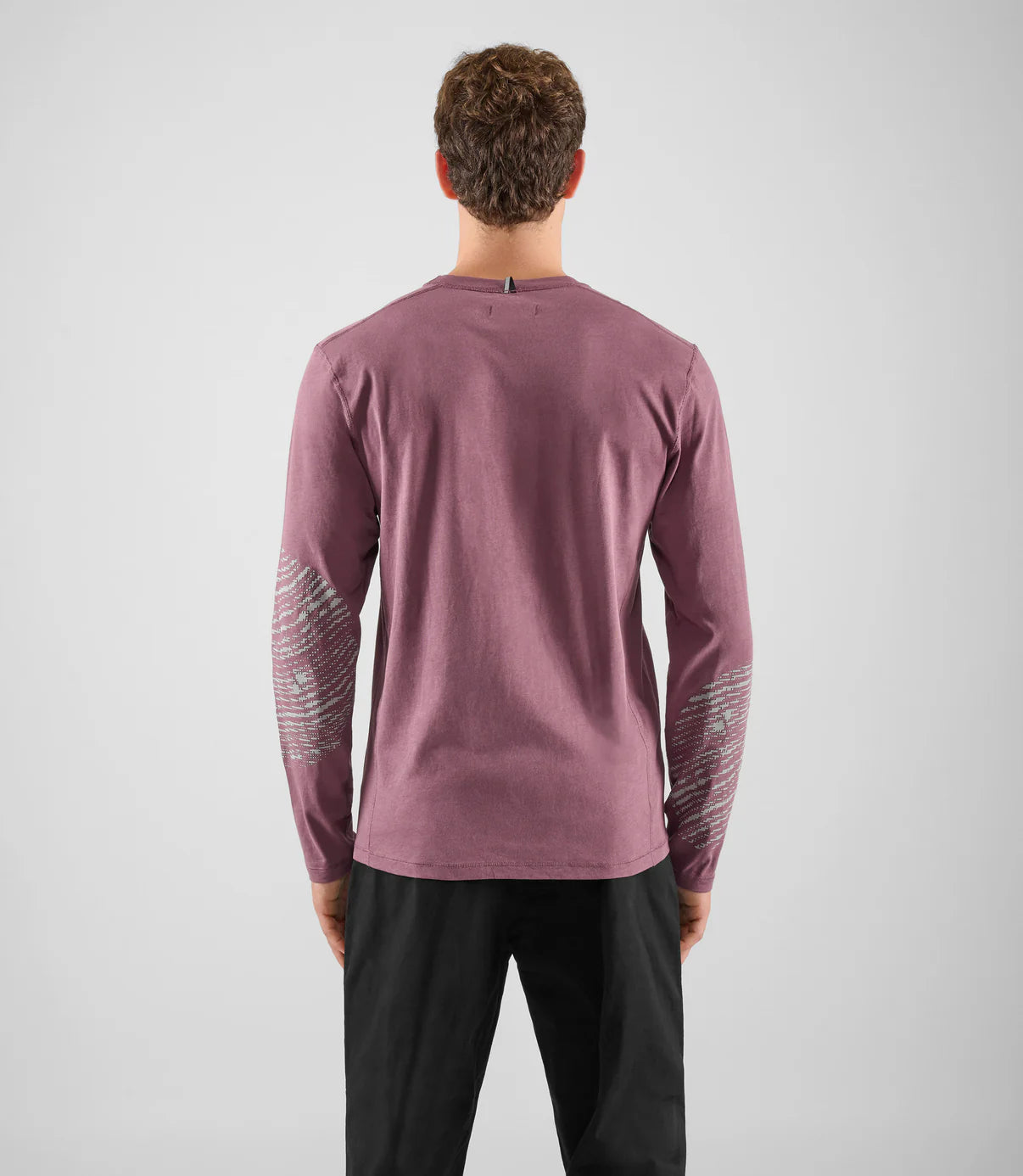 PEDALED Lifewear Double Face Long Sleeve Tee - Raisin Purple