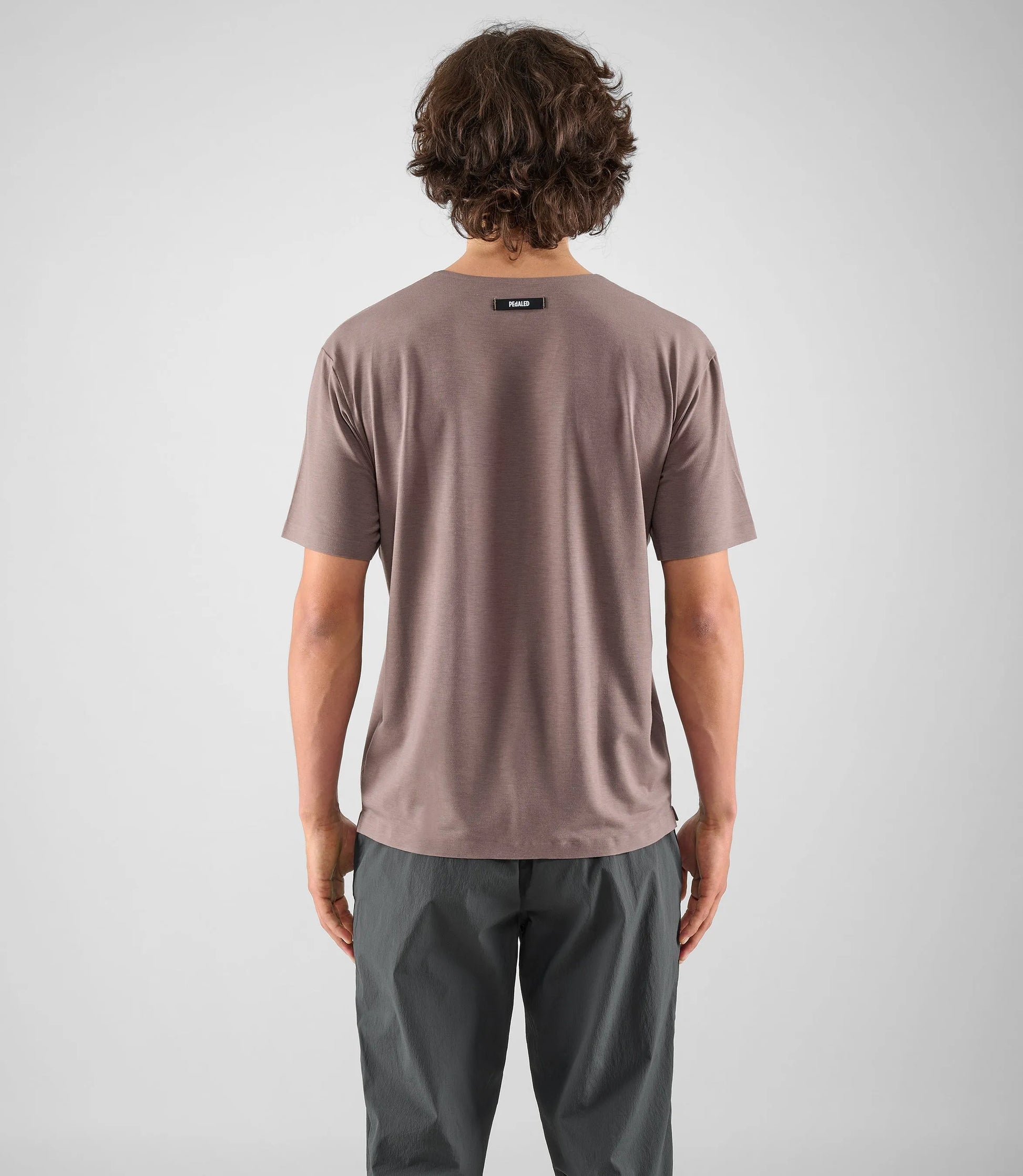 PEDALED Lifewear Tee - Light Purple/Pink