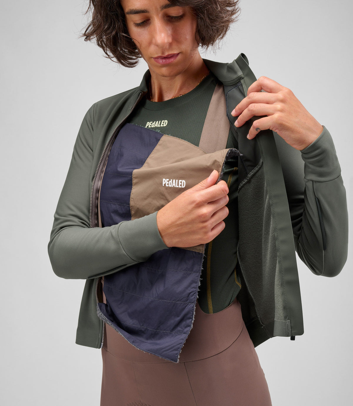 PEDALED ODYSSEY ALPHA CHEST WARMER - DARK NAVY