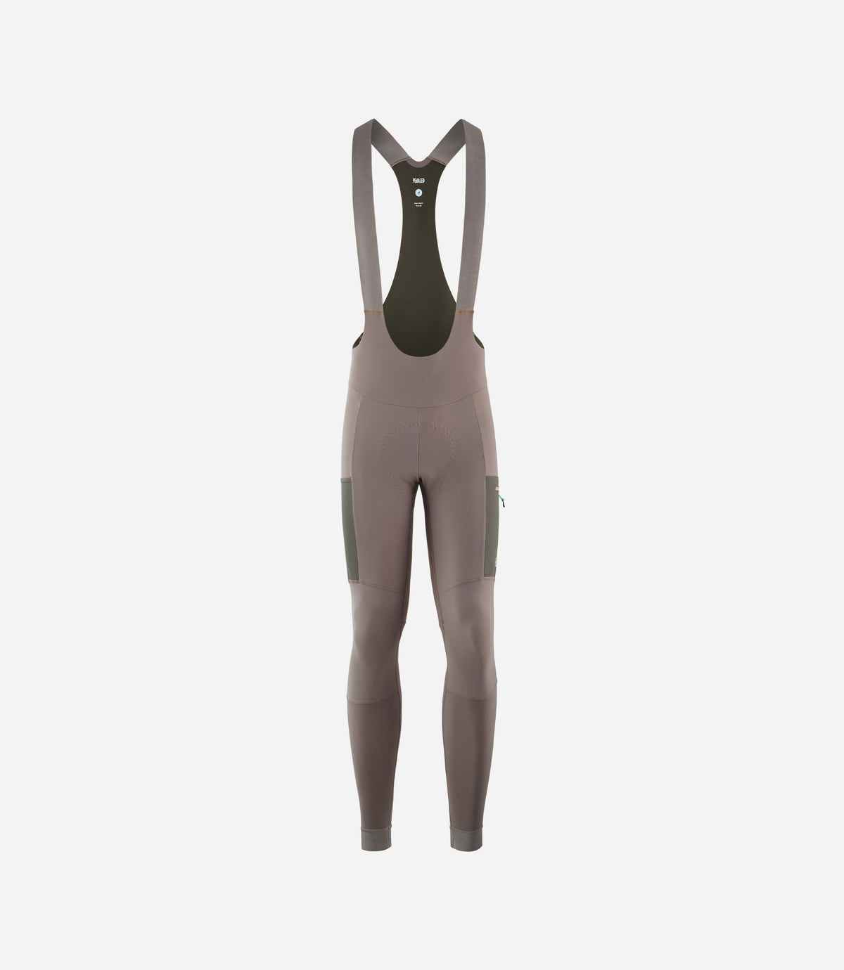 PEDALED ODYSSEY BIB TIGHTS - LIGHT GREY