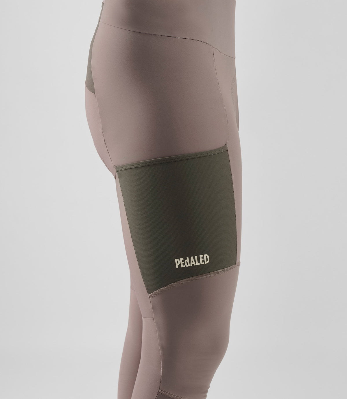 PEDALED ODYSSEY BIB TIGHTS - LIGHT GREY