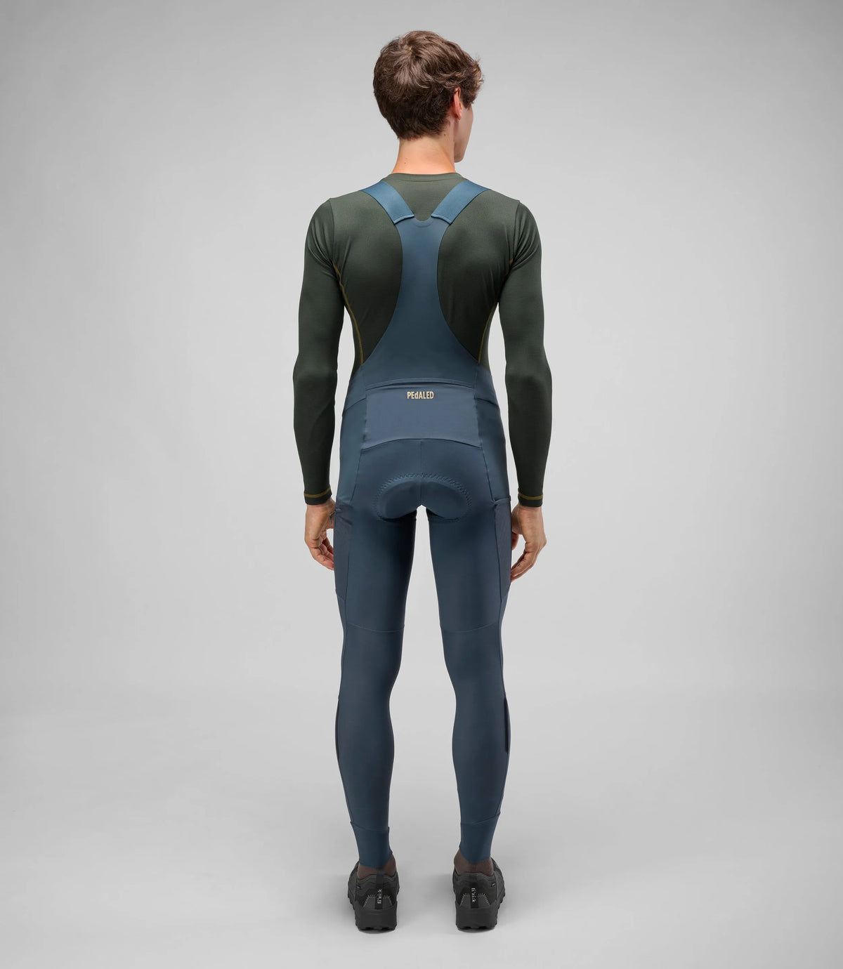 PEDALED ODYSSEY BIB TIGHTS - NAVY
