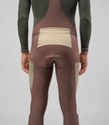 PEDALED ODYSSEY BIB TIGHTS - WALNUT