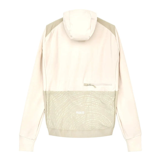 PEDALED ODYSSEY HOODED JERSEY - BEIGE