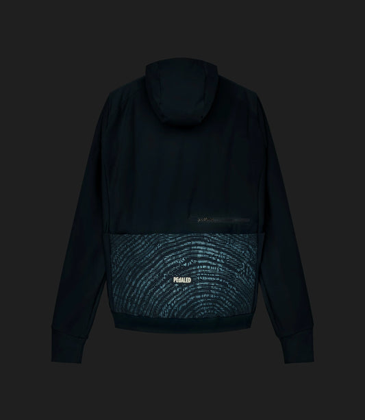 PEDALED ODYSSEY HOODED JERSEY - NAVY