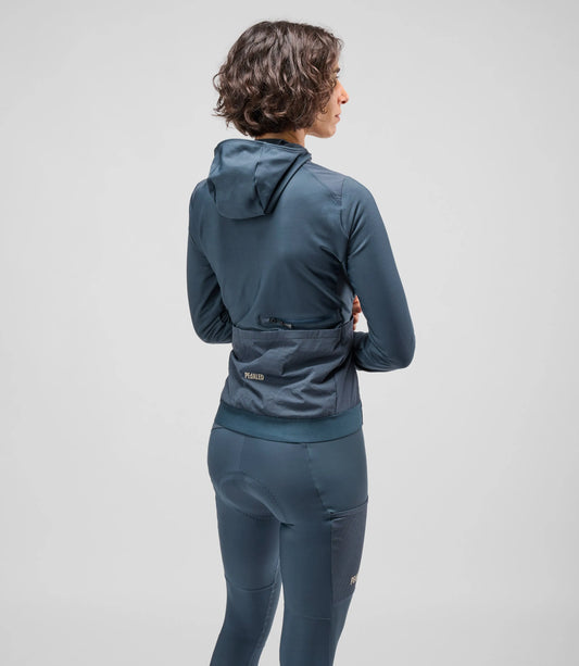 PEDALED ODYSSEY HOODED JERSEY - NAVY