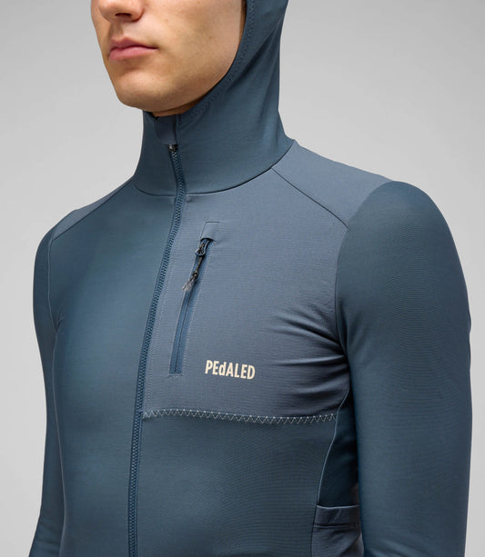 PEDALED ODYSSEY HOODED JERSEY - NAVY