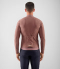 PEDALED ODYSSEY LONG SLEEVE JERSEY - DARK ROSE