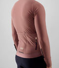 PEDALED ODYSSEY LONG SLEEVE JERSEY - DARK ROSE