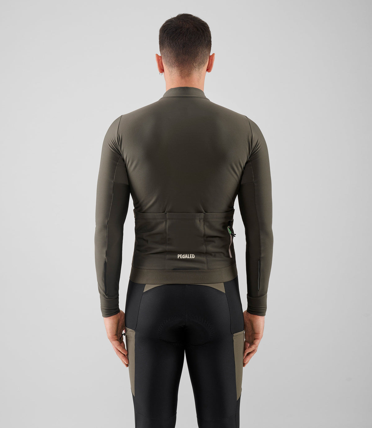 PEDALED ODYSSEY LONG SLEEVE JERSEY - GREY INK